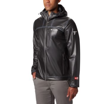 Pánské Bundy Columbia OutDry Ex Stretch Hooded Shell Černé RXZCIP134